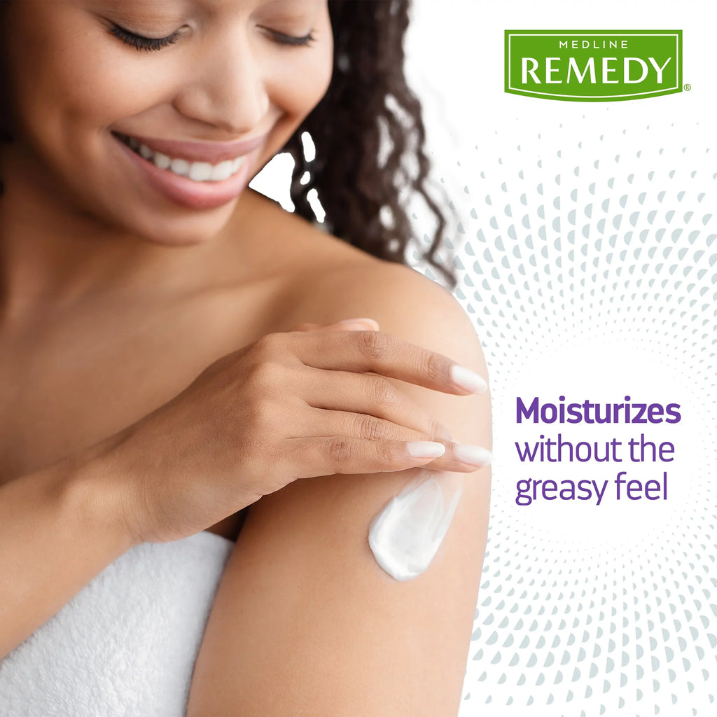 Medline Remedy Clinical Sizekin Cream, Vanilla Sizecent, 2 fl oz, 24 Count, Moisturizing Face and Body Cream