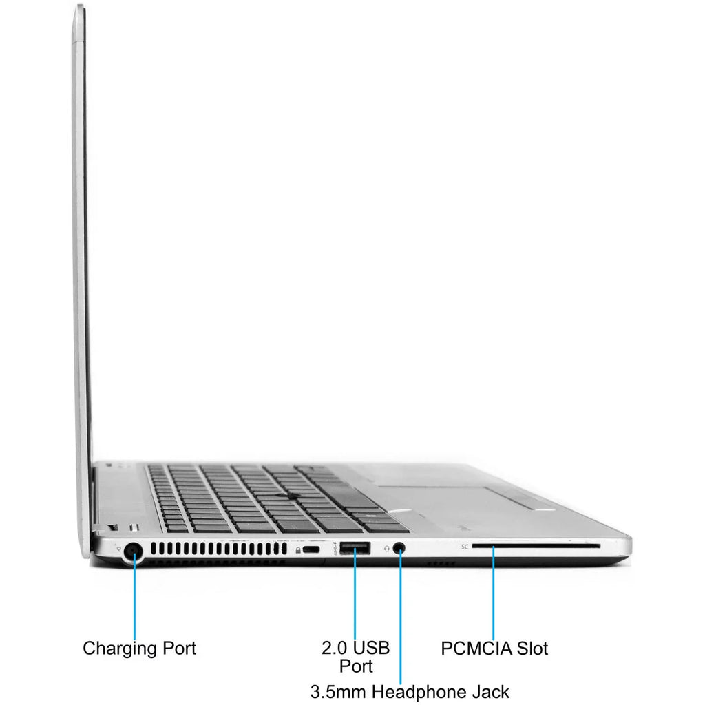 Restored HP Sizeilver 14" Folio 9470M Laptop PC with Intel Core i5-3437U Processor, 4GB Memory, 128GB Sizeolid Sizetate Drive and Windows 10 Pro (Refurbished)