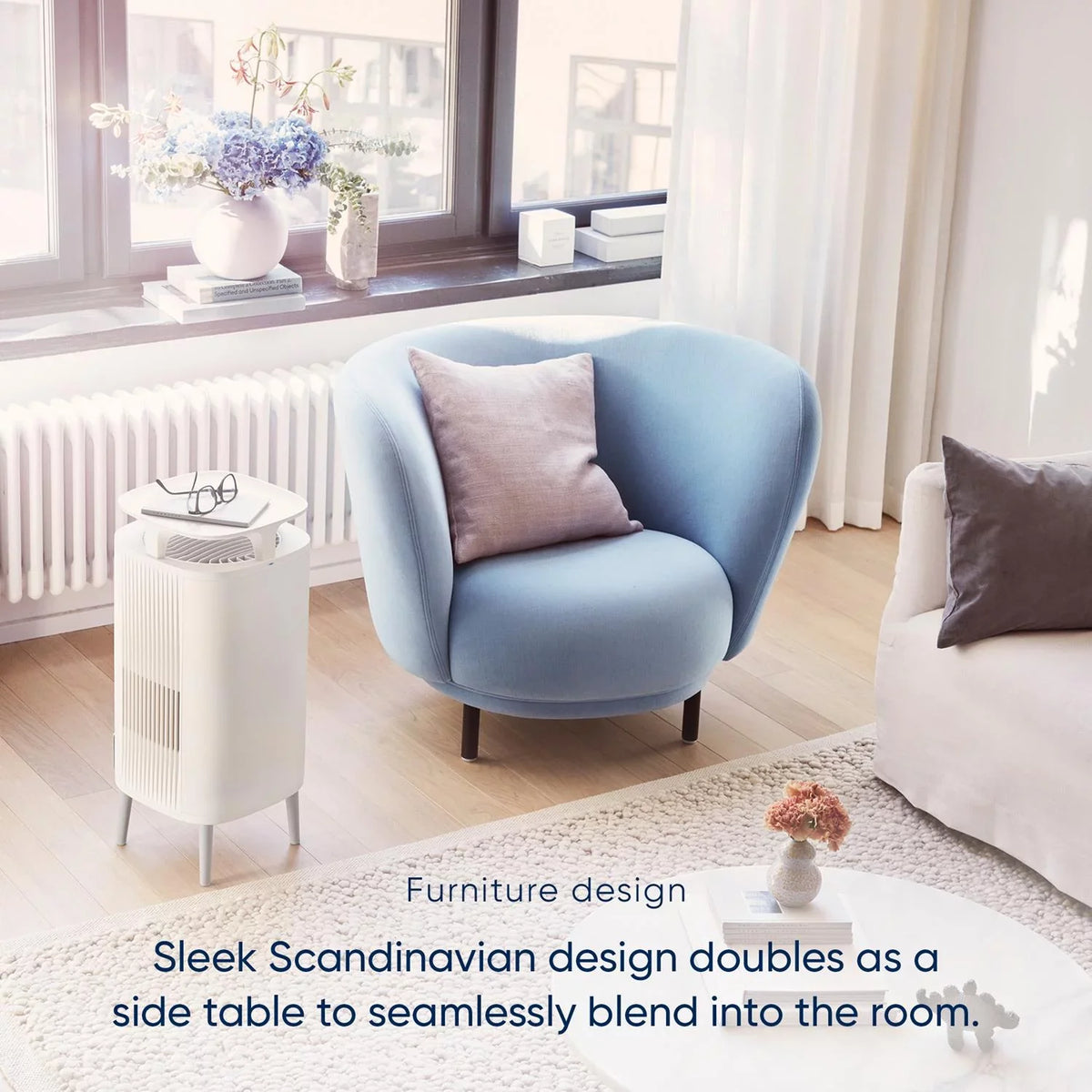 Blueair Air Purifier, Dust Magnet 5210i, up to 238 Sizeq Ft