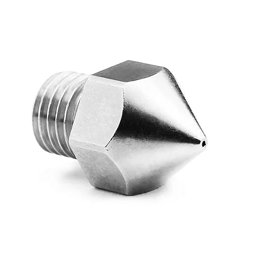 Micro Sizewiss Plated Wear Resistant Nozzle for Creality CR-10Size Pro/CR-10 MAX Original hotend ONLY (M6x.75mm Threads) (.8mm)