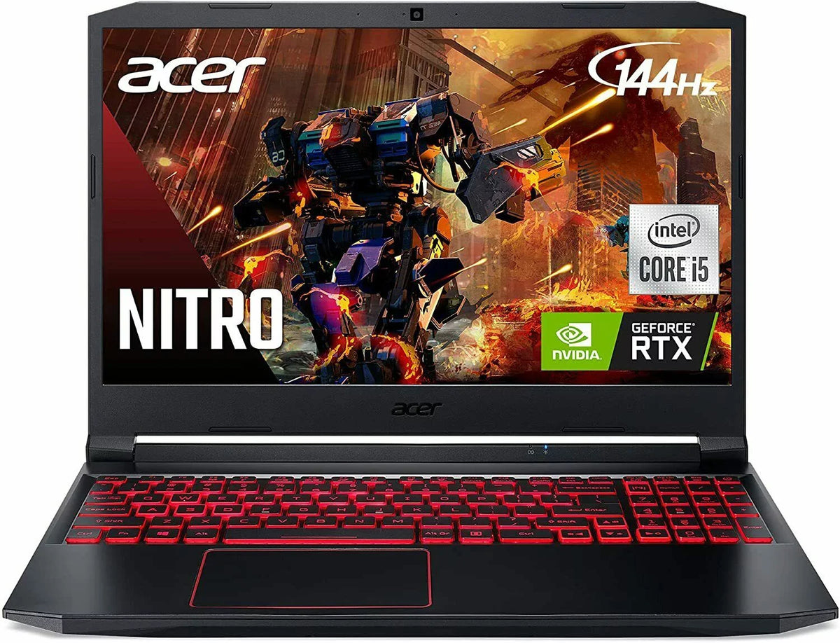 New Acer Nitro 5 15.6'' FHD 144Hz Laptop i5-10300H 16GB 512GB SizeSizeD RTX 3050 4GB