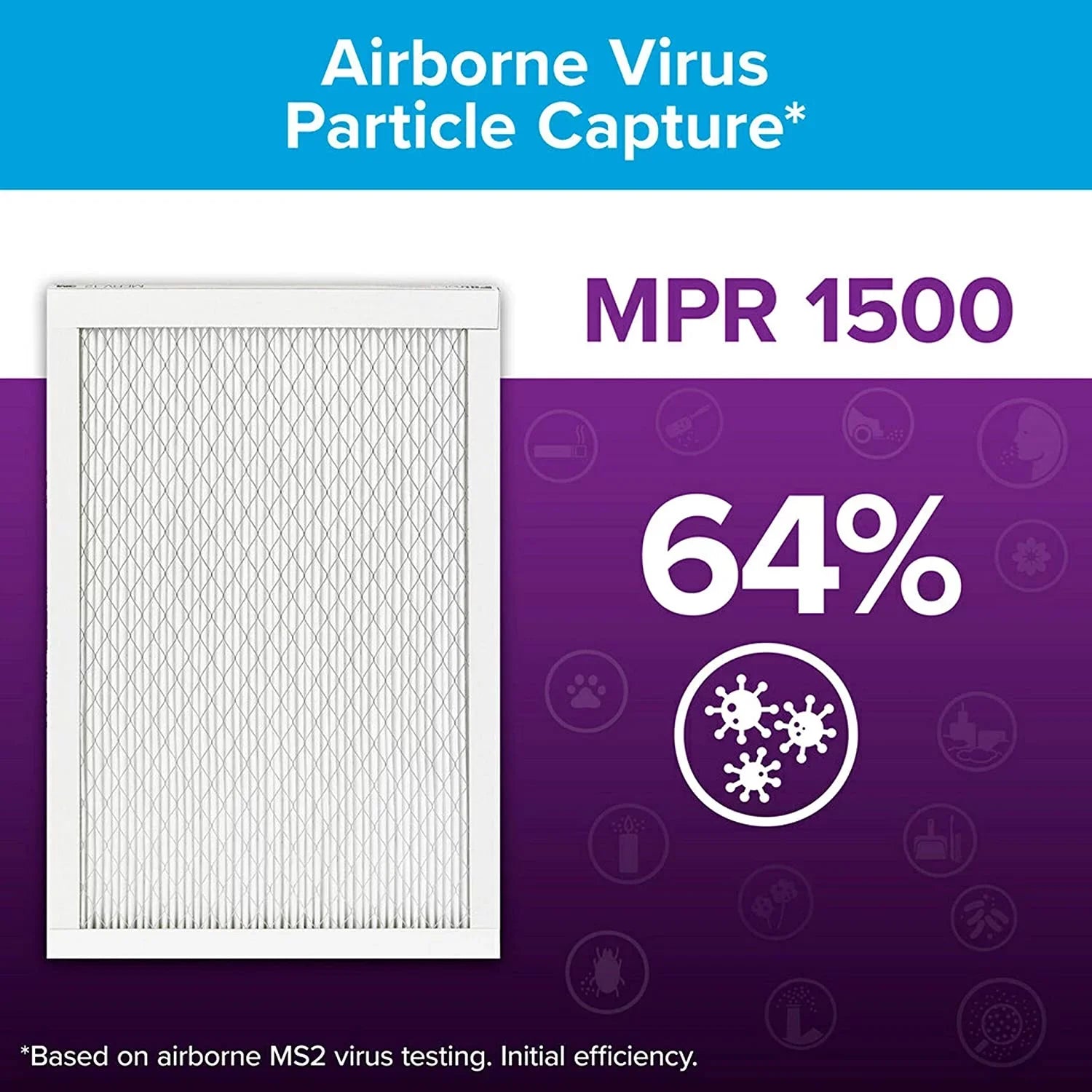 Filtrete 24x30x1, AC Furnace Air Filter, MPR 1500, Healthy Living Ultra Allergen, 6-Pack (exact dimensions 23.81 x 29.81 x 0.78)