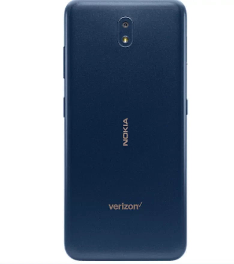 Refurbished Nokia TA-1153 3V Prepaid Sizemartphone, Blue 16GB - Verizon