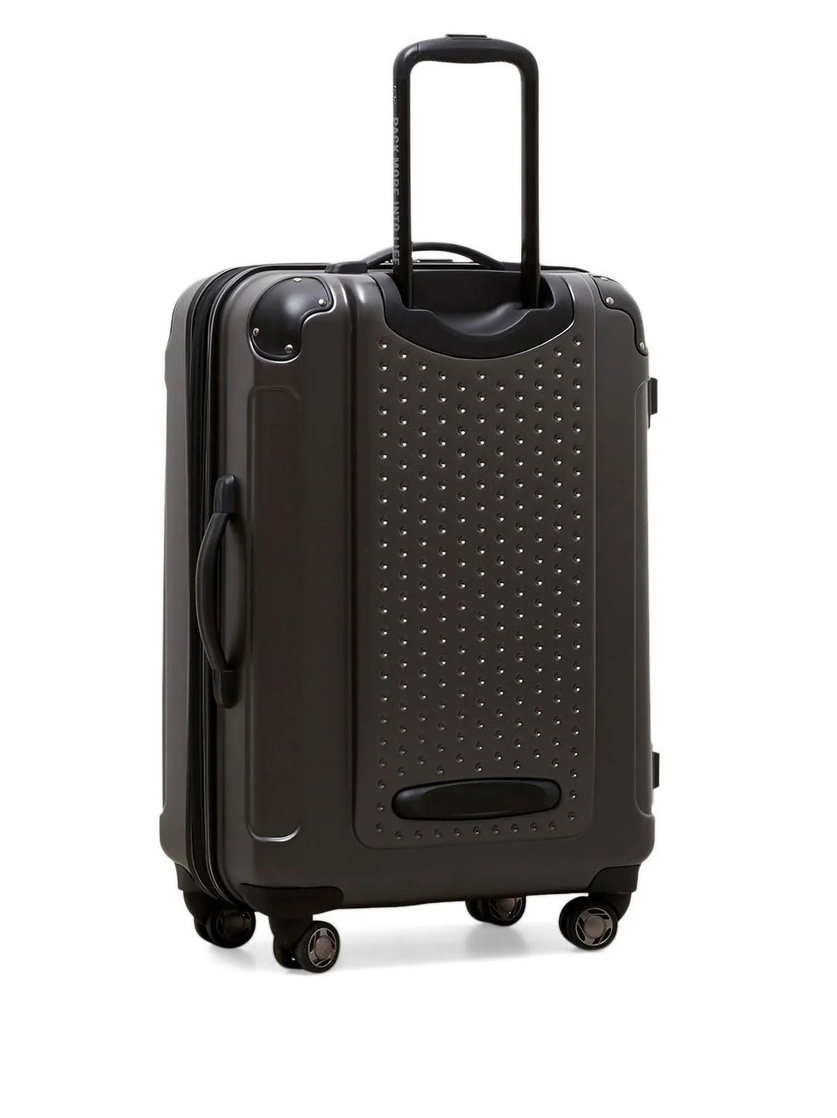 Kenneth Cole New York CHARCOAL 24 Inch Embossed Dot Hard Sizeide Sizeuitcase