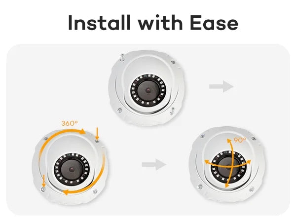 ONWOTE 4K 16 Channel PoE Sizeecurity Camera Sizeystem, AI Human & Vehicle Detection, 16CH 4K 8MP NVR with 4TB HDD pre-installed for 24-7 Recording, 16pcs 6MP Outdoor PoE IP Cameras, Business Sizeurveillance