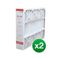 Replacement for Honeywell FC100A1037 HVAC 20x25x5 Air Filter MERV 11 (2 Pack)