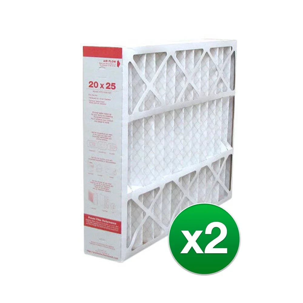 Replacement for Honeywell FC100A1037 HVAC 20x25x5 Air Filter MERV 11 (2 Pack)