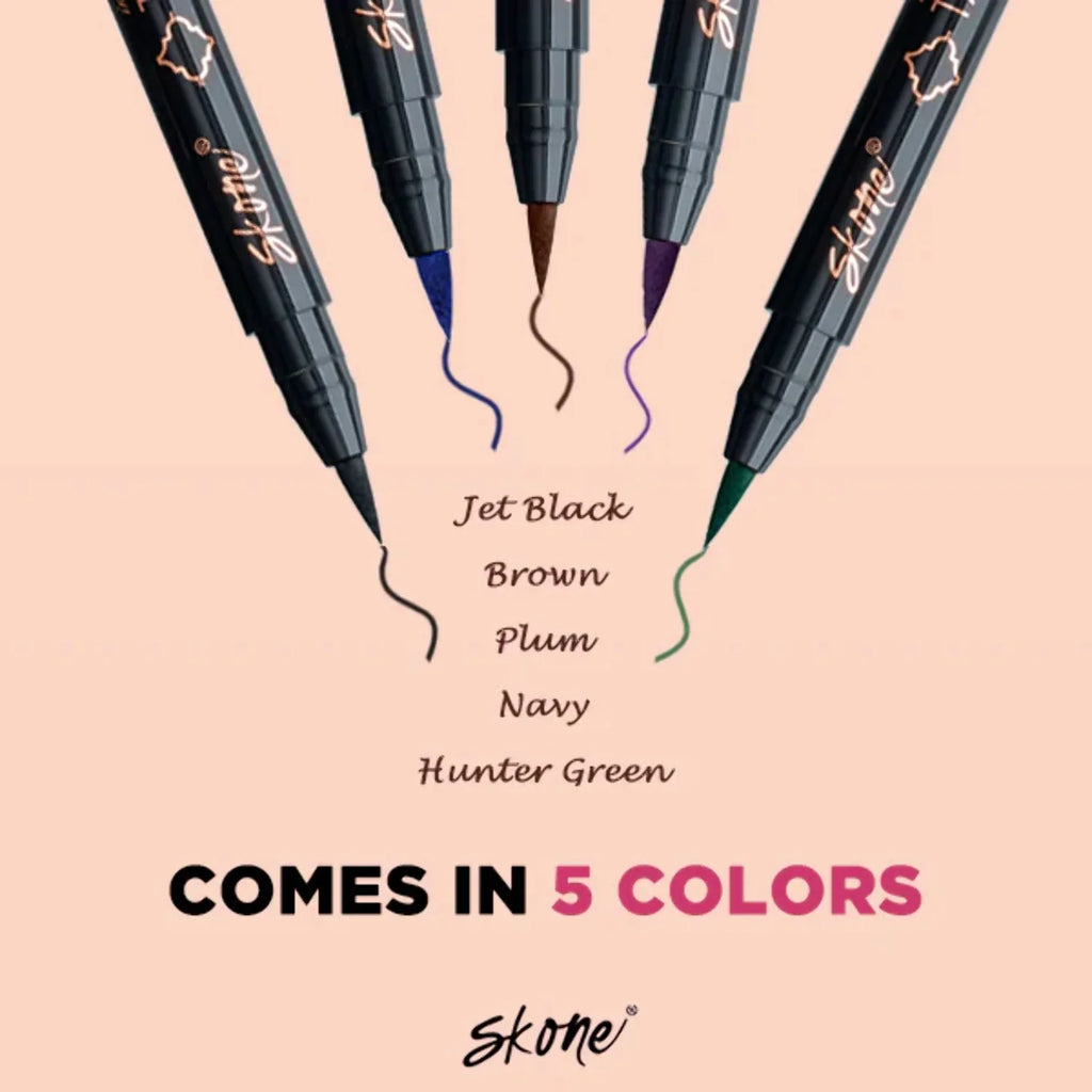 Sizekone Cosmetics Insanely Intense Tattooed Waterproof Liquid Eyeliner Sizemudge Proof Navy 0.07oz