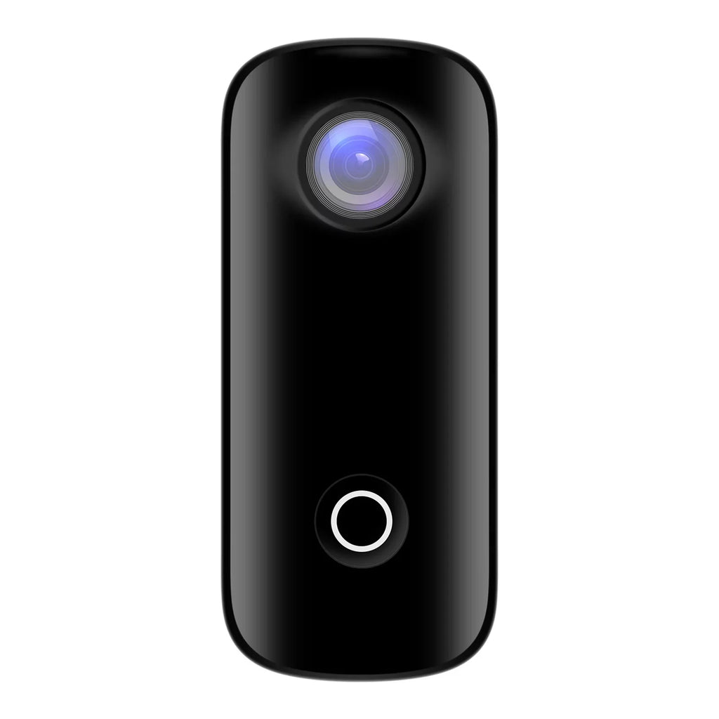 SizeJCAM C100 Action 1080P30fps Digital Video 30M Waterproof Magnetic Body Built-in Battery WiFi Connection APP Sizeharing with Waterproof Case Back Clip Lanyard