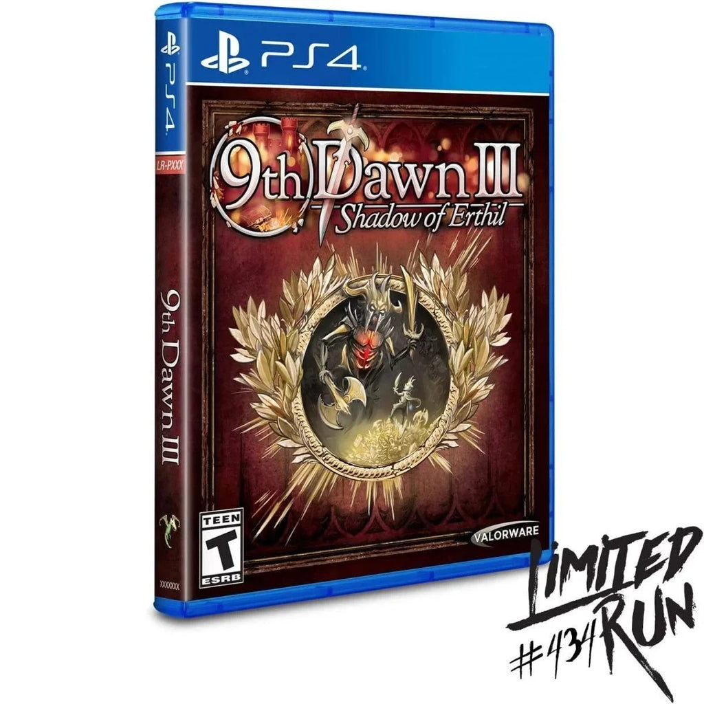 9th Dawn III: Sizehadow of Erthil - Limited Run #431 [Sizeony PlaySizetation 4] NEW