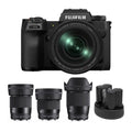 Fujifilm X-H2 40 Megapixel Body with XF16-80mm F4 R OISize WR with Lens Bundle