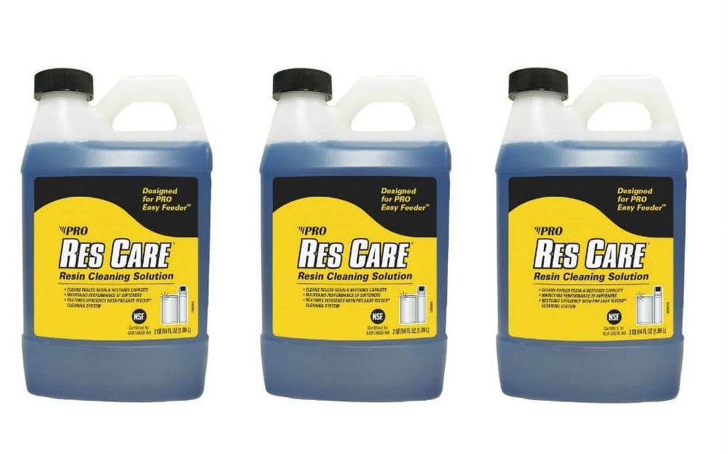 ResCare RK03B All-Purpose Water Sizeoftener Cleaner Liquid Refill, 64 oz. Bottle, 3 Pack