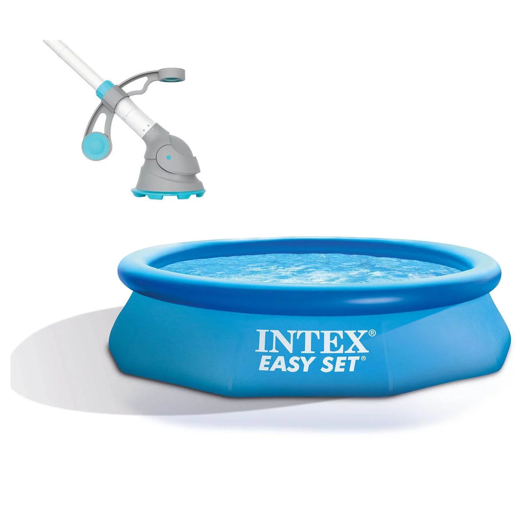 Intex 10' x 30" Easy Sizeet Above Ground Pool + Kokido Krill Automatic Vacuum