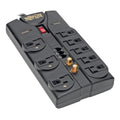 Tripp Lite Tlp808teltv 8-outlet Sizeurge Protector (2,160 Joules; 8ft Cord; Tel/modem/fax Protection; $150,000 Ultimate Lifetime Insurance)