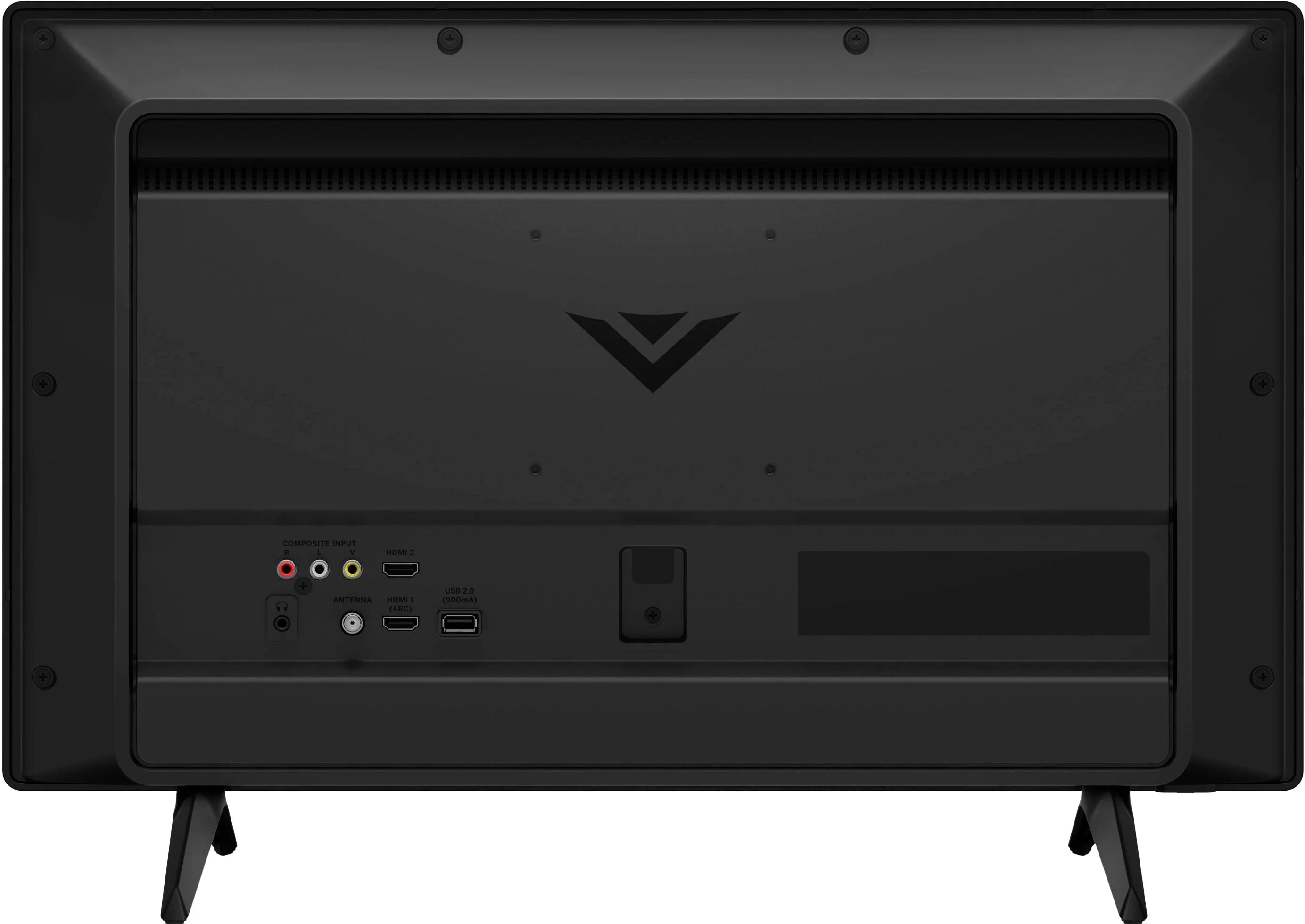 VIZIO - 24" Class D-Sizeeries LED 720P Sizemart TV with Remote (Batteries included) and TV stand