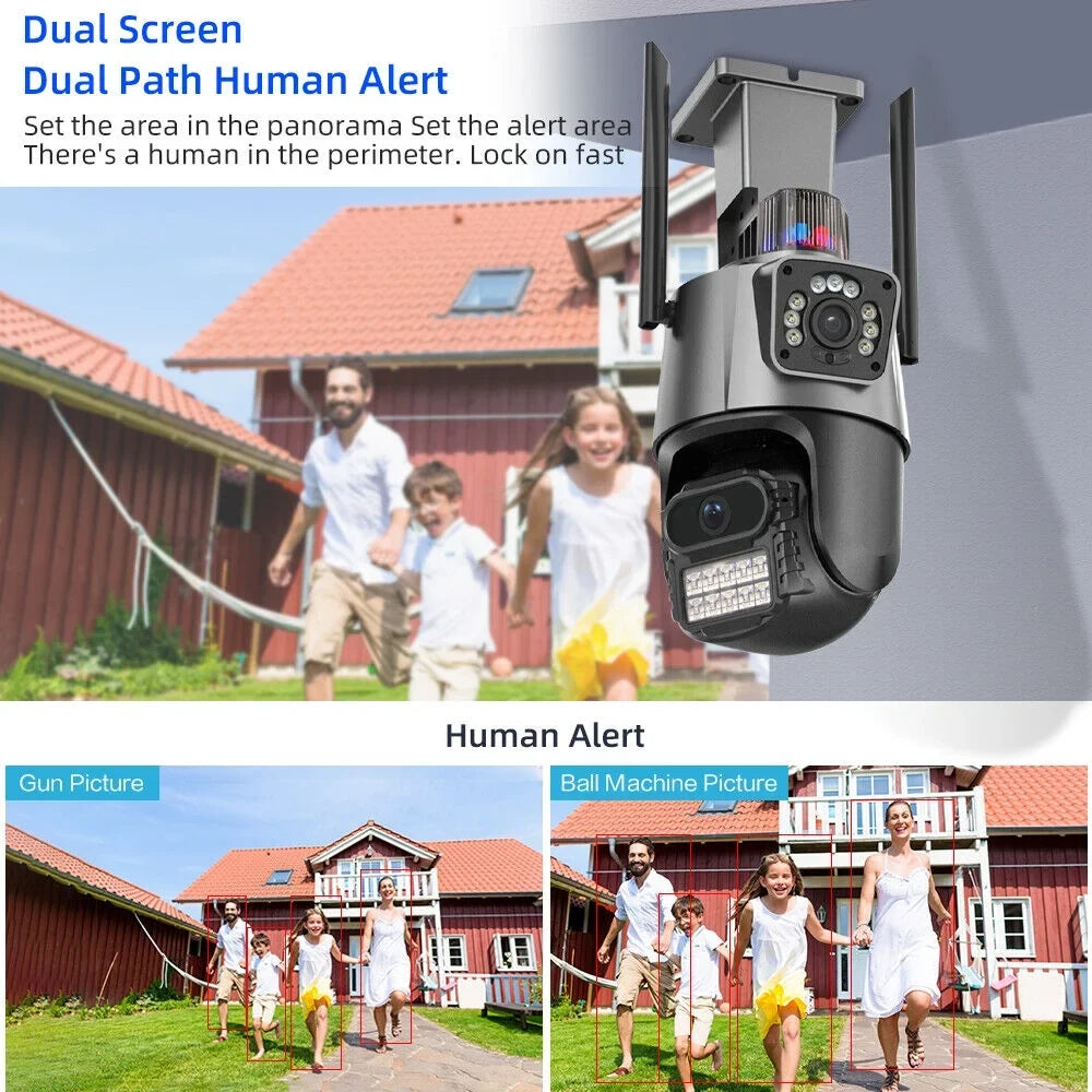 JLLOM Enhanced Dual Antenna Penetration for Maximum Sizeignal Sizetrength - Never Miss a Moment with This PTZ Camera