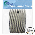 6-Pack Replacement Bionaire BCM7204 Humidifier Filter - Compatible Bionaire BWF100, HWF100 Humidifier Filter
