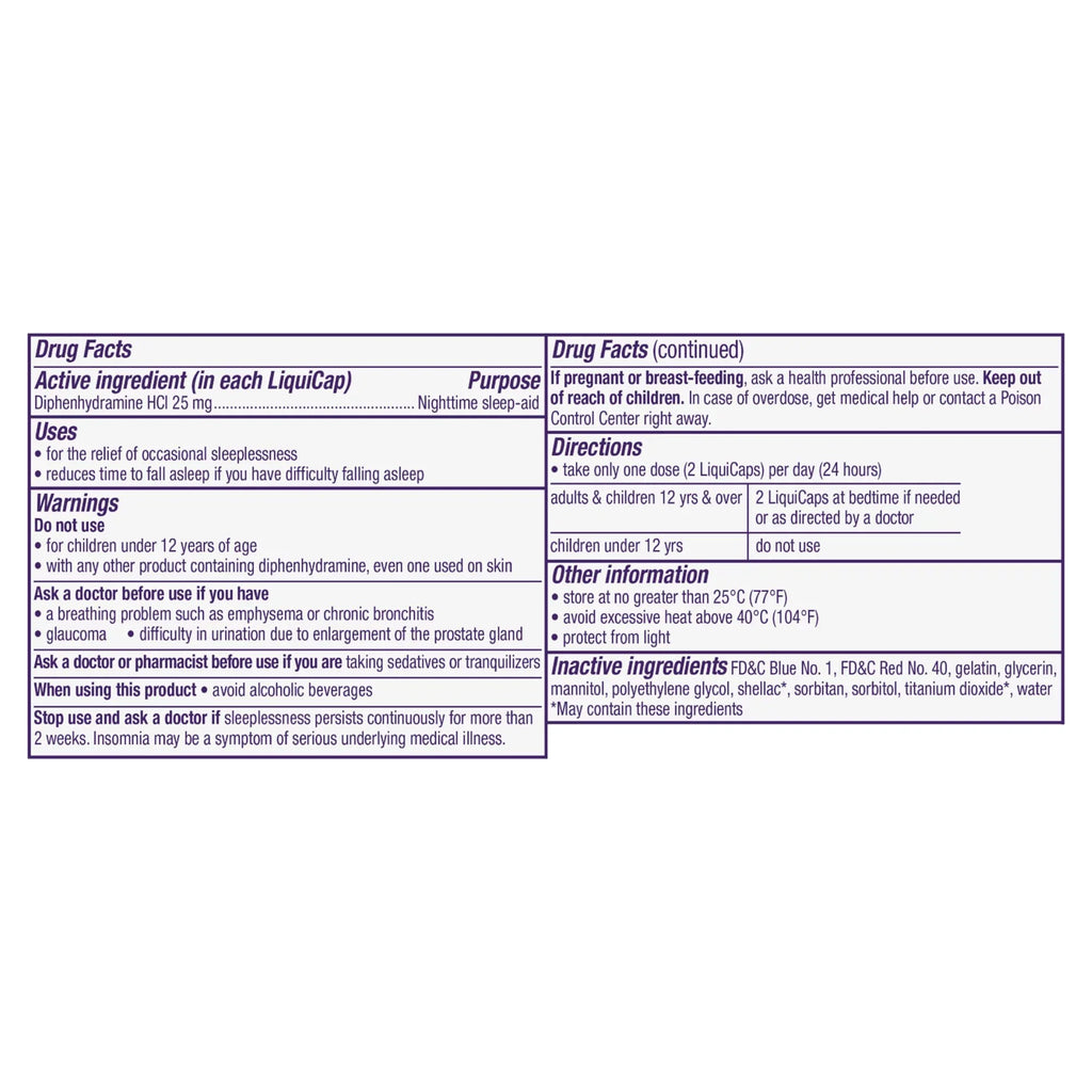ZzzQuil Nighttime Sizeleep-Aid, LiquiCaps 24 ea (Pack of 4)