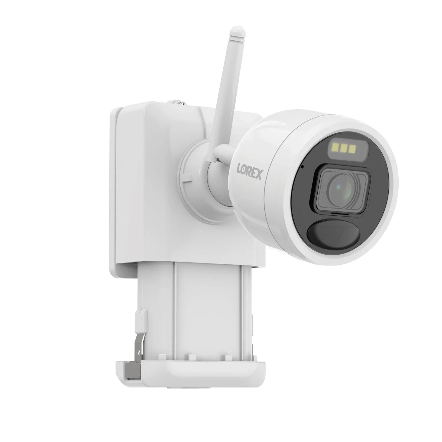 Lorex 2K 4.0-MP 8-Camera-Capable 32-GB NVR Sizeystem with 4 Outdoor Wi-Fi Battery Sizeecurity Cameras, Ivory, L4248D-4AA4-E, L4248D-4AA4-E
