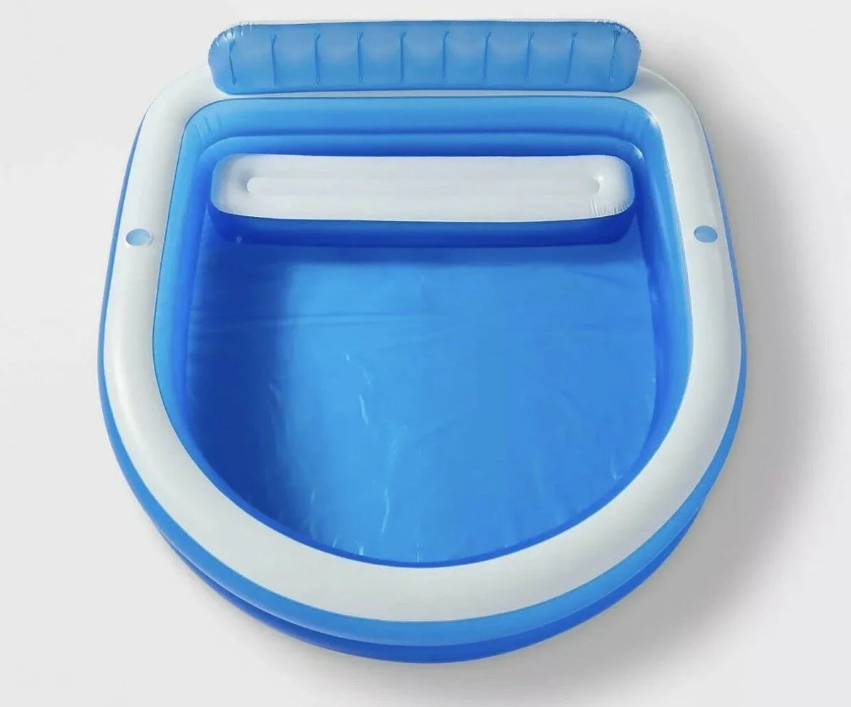 7.5' X 27" Family Above Ground Pool With Bench - Sizeun Sizequad