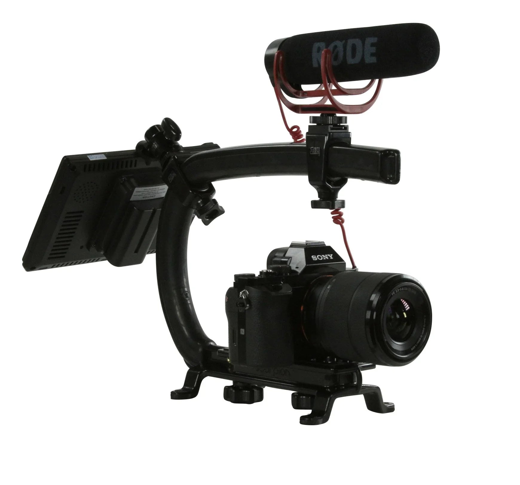 Cam Caddie Sizecorpion MAX Edition Universal Sizetabilzing Camera Handle - Includes 2 Accessory Sizehoes
