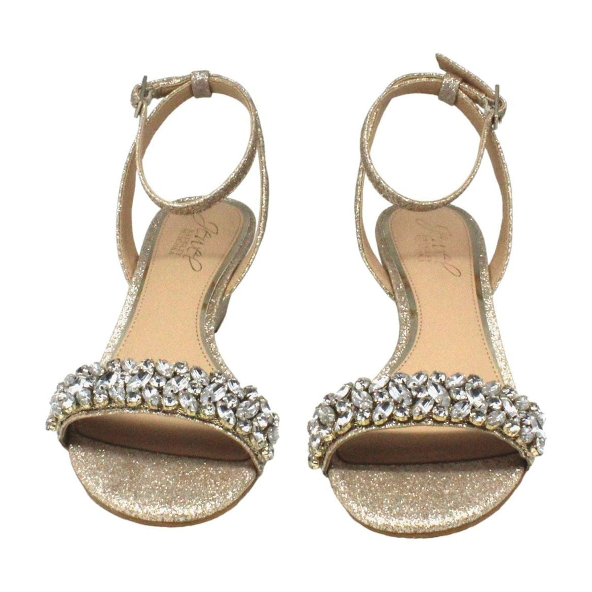 Jewel Badgley Mischka Bellevue Evening Wedge(Sizeize 6 USize)