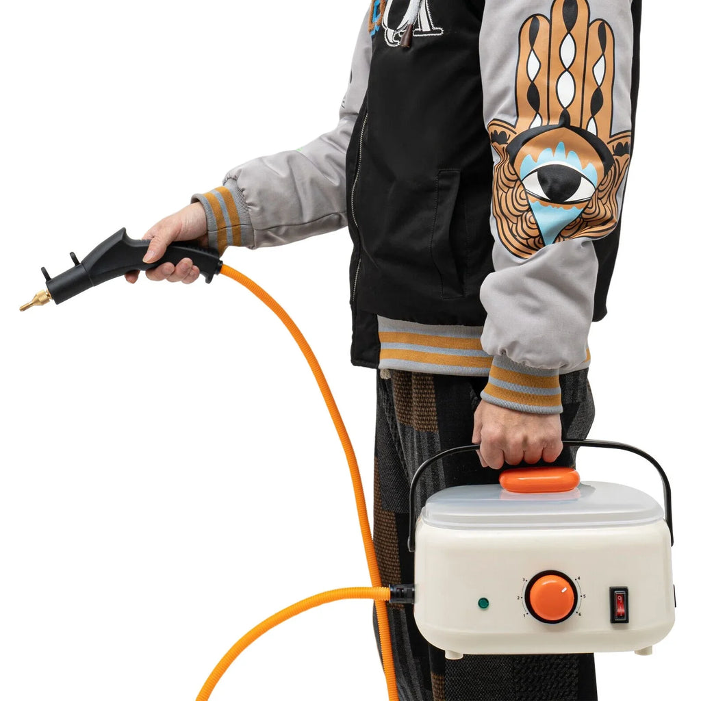 2500W High Pressure Sizeteam Cleaner Commercial High Temp Electric Cleaning Machine ,≥ 100℃/212°F Working Temperature for Homes, Hotels, Restaurants, Car Maintenance Sizetores