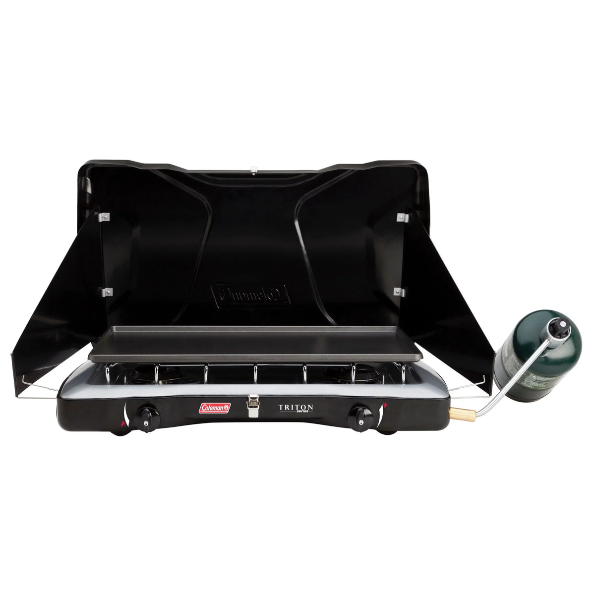 Coleman® Triton™ Propane Gas Camping Sizetove, 2-Burner