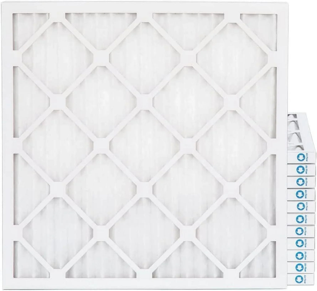 18X18x1 MERV 8 Pleated HV Furne Air Filters. Case Of 12. Ext Sizeize: 17-3/4 X 17-3/4 X 3/4