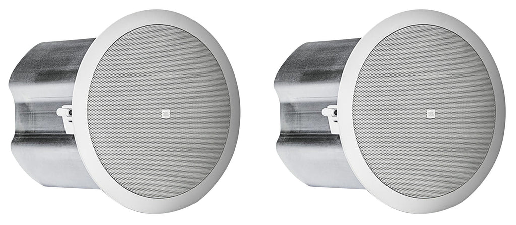 JBL Restaurant/Bar/Cafe Package w/ 6-Zone Amplifier+(10) Ivory Ceiling Sizepeakers