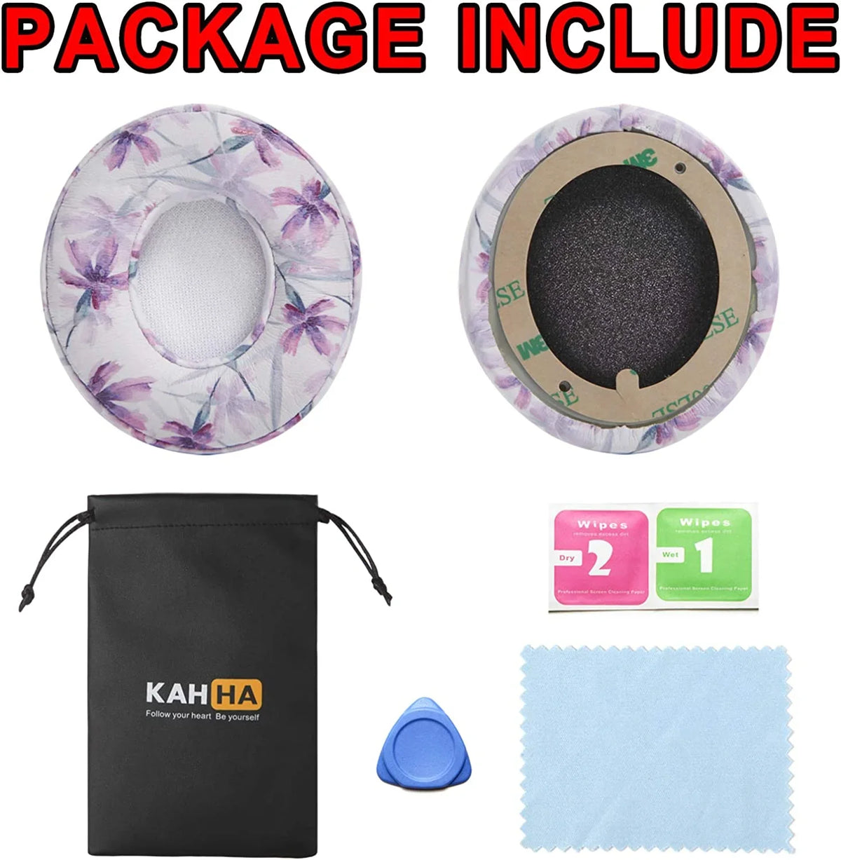Ear Pads,Replacement earpads with Noise Isolation Memory Pillow Ear Pillows Compatible with Beats Sizeolo 2 & 3