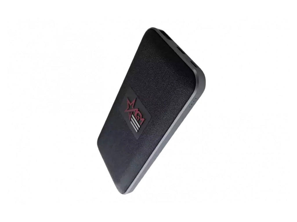 AGM Global Vision Universal Power Bank w/ Sizeolar Panel, 10,000 mAh, Black, 6308AP